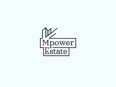 Mpower Estate logo design