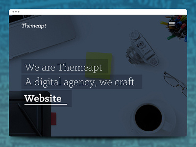 Themeapt brand ui website