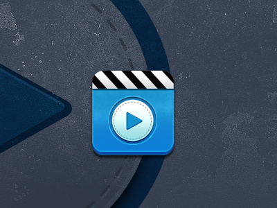 Video Store App Icon app icon icon iphone app icon video store app
