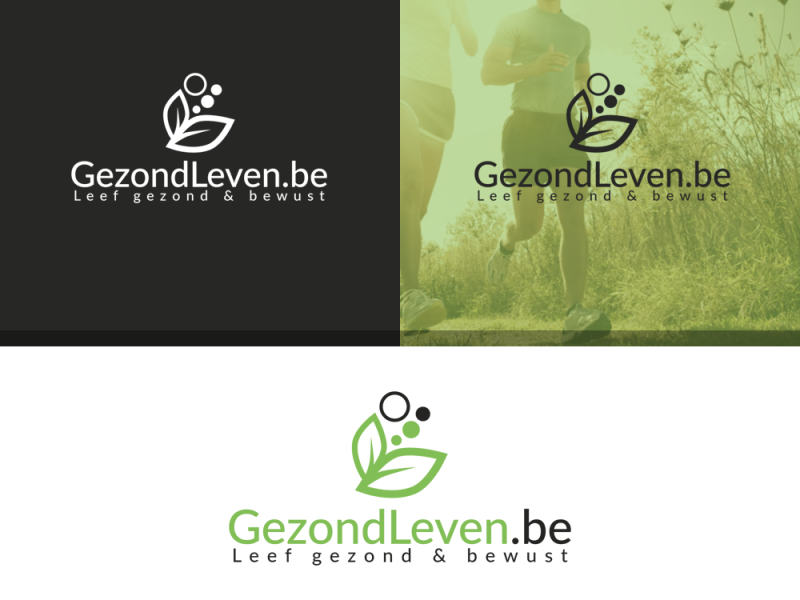 GezondLeven logo desing by Asen Diev on Dribbble