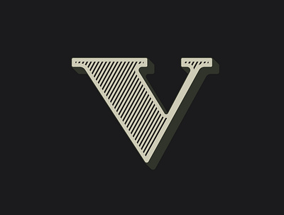 #36daysoftype Letter "V" branding design graphic design illustration logo logodesign logoinspiration typography