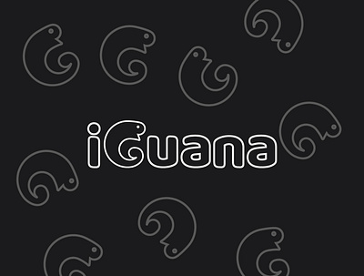 Concept Logo "iGuana" branding design graphic design illustration logo logodesign logoinspiration