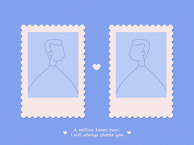 Love is Love <3 2d art character cute design dribbble feeling graphic illustration live