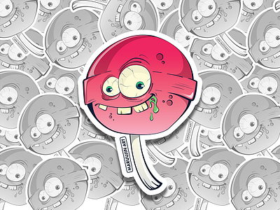 Crazy Candy 2d art candy character crazy illustration