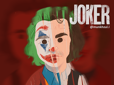 JOKER 2d art cartoon character cute dc design digitalart dribbble fanart graphic illustration joker vector