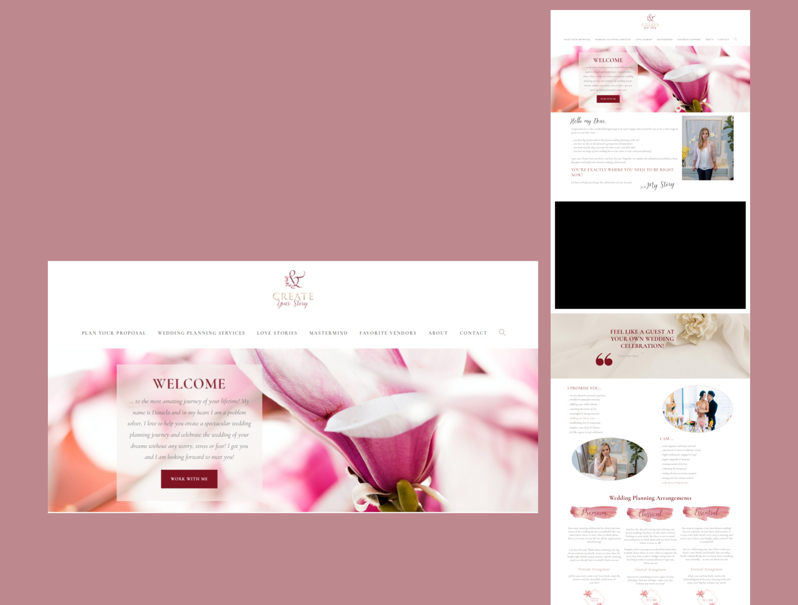Create Your Story Wedding Planning Portal by Davitek Solutions on