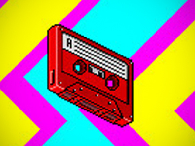 Pixel Tape pixel art retro tape