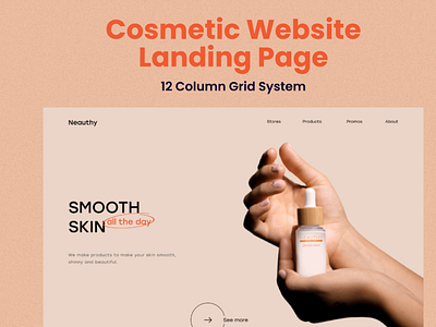 Cosmetic Landing Page