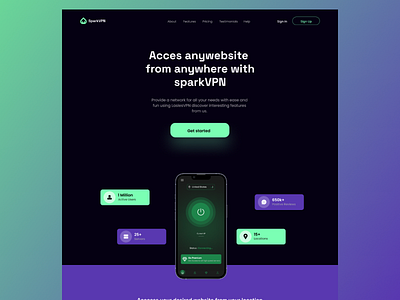 VPN Landing Page