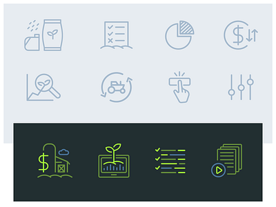 Agronomy Icons agronomy farm farmer farming icons iconset outline icon tools vector