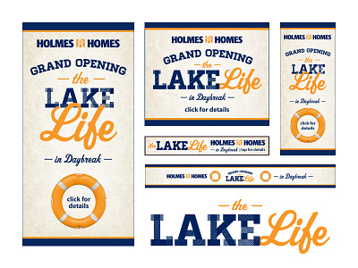 Holmes Homes The Lake Life campaign