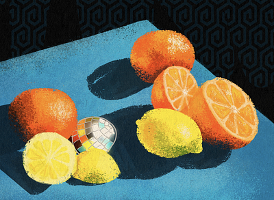 orange art design drawing foodpaint illustration ipad orange picture procreate soalex