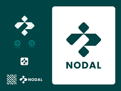 Nodal Logo branding logo