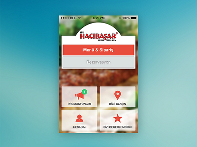 Food App design app app design application design food ordering ios iphone mobile ui design