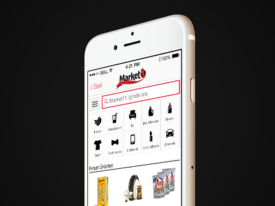 n11.com Application Design - Grocery section app application design commerce design icon interface design ios iphone 6 mobile mobile design product ui