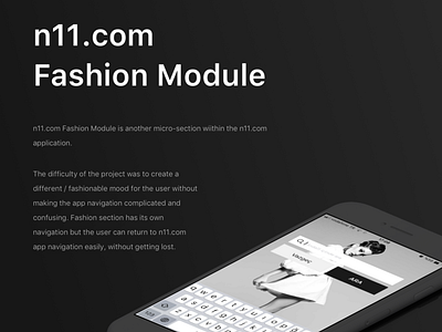 N11 Fashion Module