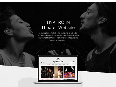 Tiyatro.in Website Design design ui web design