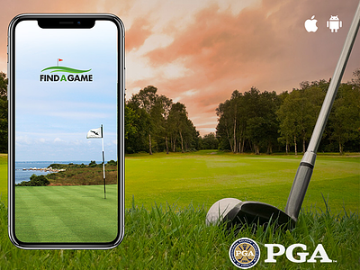 FIND A GAME android app design game golf ios payment pga sports teetime