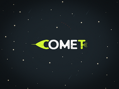 Comet Logo #dailylogochallenge adobe illustrator adobe photoshop logodesign