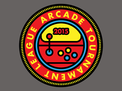 Arcade Tournament League Event Logo arcade badge game logo pin video games
