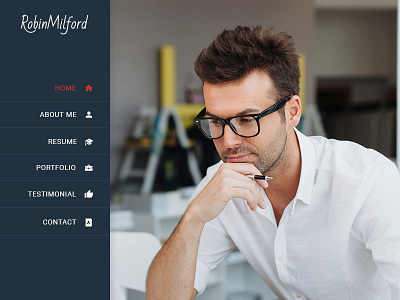 Personal Website creative onepage personal portfolio responsive