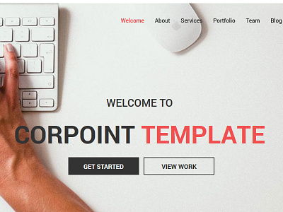 corpoint Template bootstrap theme multi purpose onepage personal portfolio