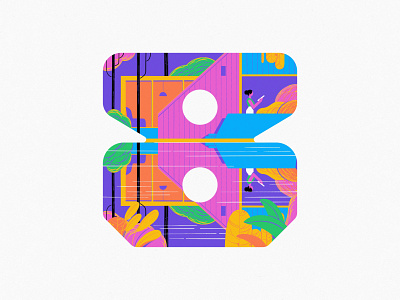 8 2020 36daysoftype 8 art branding icon illustration logo typography ui ux vector
