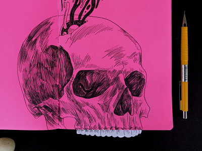 Teeth art drawing illustration inktober inktober2020 sajid teeth