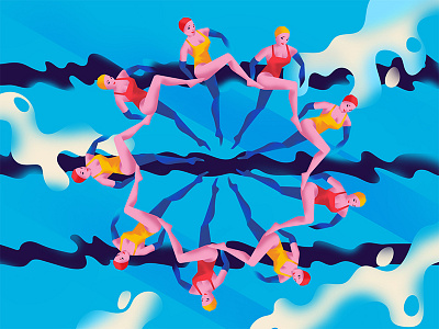 They are synchronised well! by muhammed sajid on Dribbble