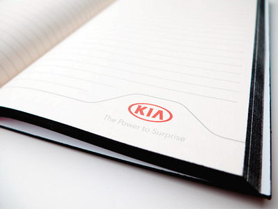 KIA Motors analog book kia motors notebook