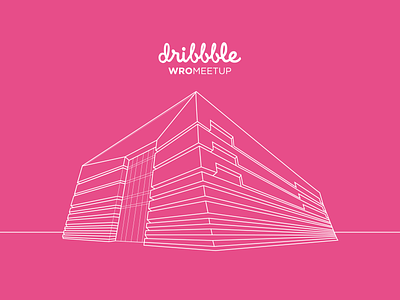 Dribbble WroMeetup #6 branding design dribbble illustration logo meetup vector