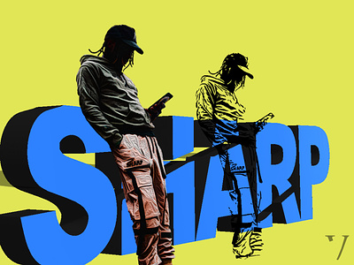 Sharp - Joggers (Brand Creative) branding graphic design