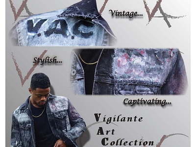 VAC - Jean Jacket (Ad) ad branding graphic design