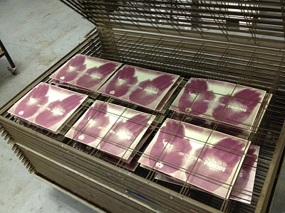Printing Zine Covers cat cats design hands printed printing screen printing screenprint studio zine