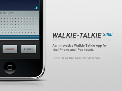 Walkie Talkie 3000 app app store iphone walkie talkie