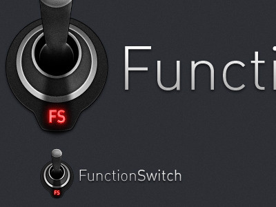 FunctionSwitch functionswitch icon logo metal silver