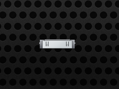 Hey it's a Dock Connector! apple dock dock connector grey iphone iphone 3g ipod ipod touch silver