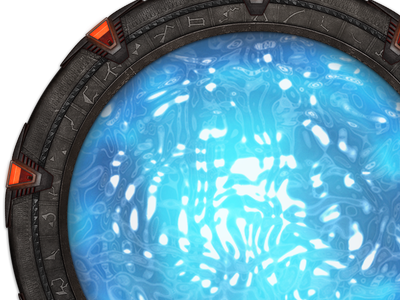 Astria Porta (Stargate) blue grey icon mac orange osx science fiction scifi stargate tv