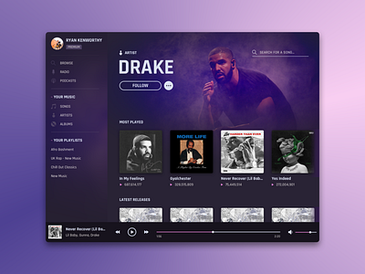 Desktop Music App