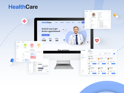 Health Care Website design