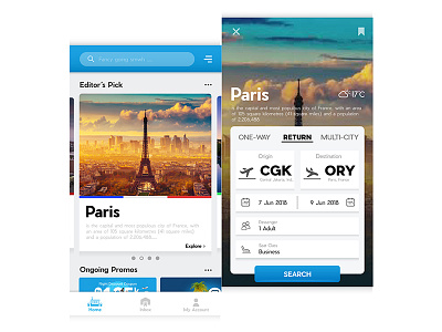 Travel App Concept