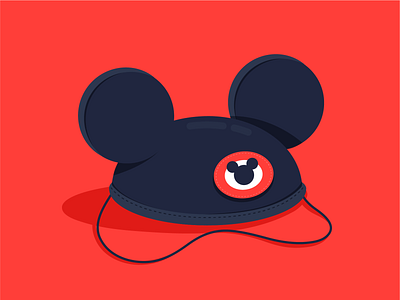 Mickey Hat disney disney world hat illustration mickey mickeymouse mouse vector