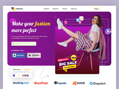 Fashion Landing Page