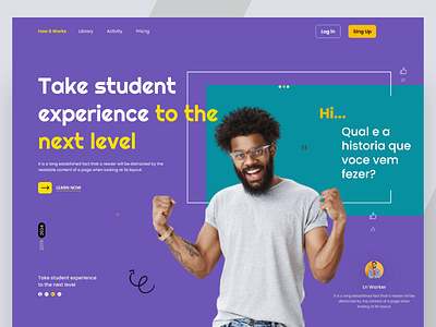 E-commerce - landing page