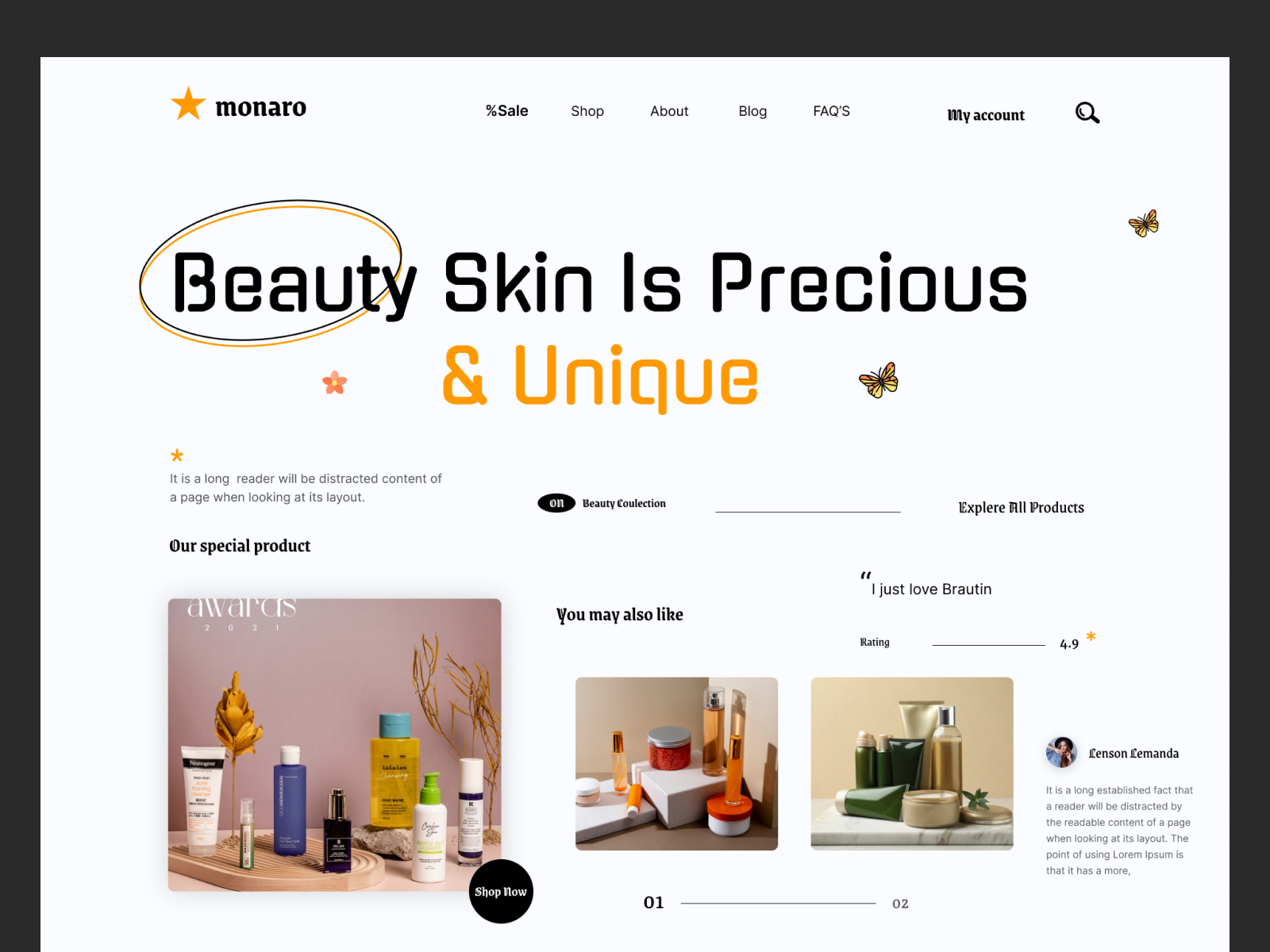 Skin care Product Design by Mohammad Mominul Islam on Dribbble