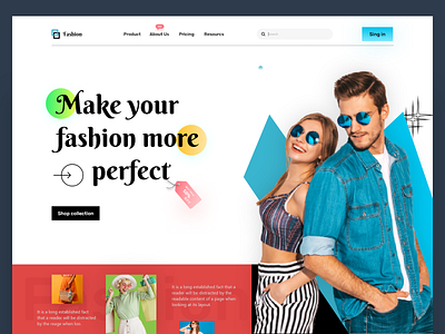 Fashion Design Website