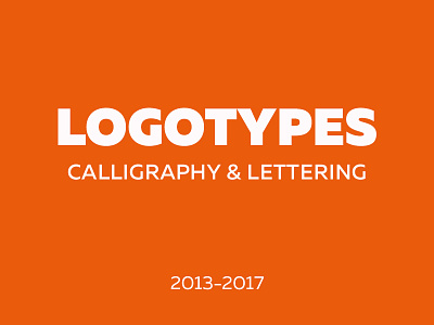 New logotype compilation calligraphy lettering logo logotype portfolio