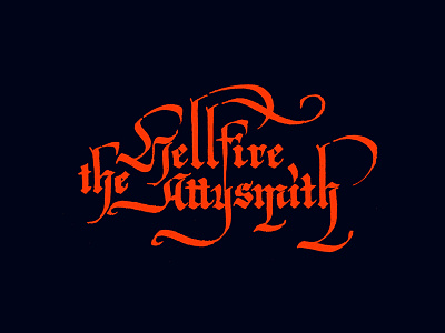 Hellfire the Attysmith brand logo logotype mark