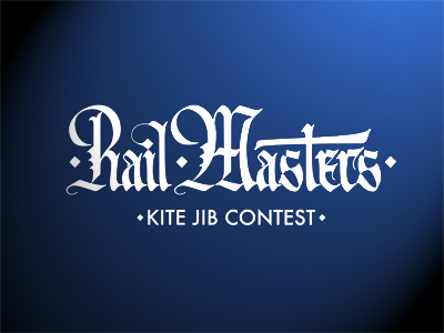 Rail Masters Logo calligraphy lettering logo rail masters