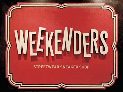 Weekenders Signboard